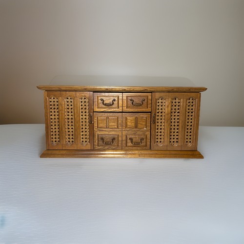 Vtg japanese wood rattan - japanese,