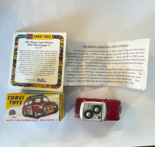 Corgi toys 339 bmc - corgi, mini