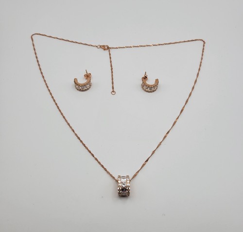 Qvc diamonique 14k rose gold - rose,