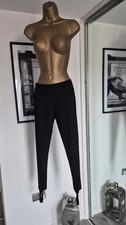 Women's Peacocks Black Stirrup