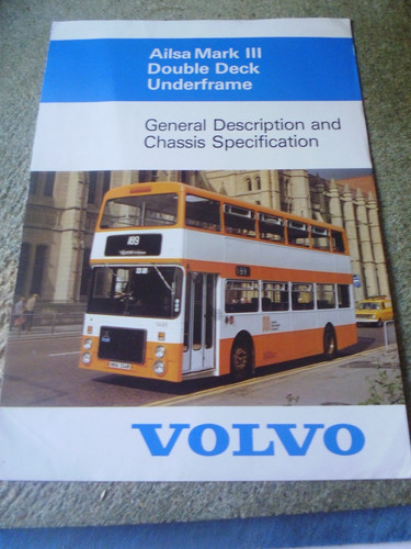 Volvo ailsa double deck bus - volvo,