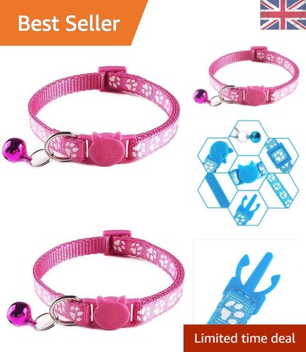 Pack adjustable cat collars - adjustable,