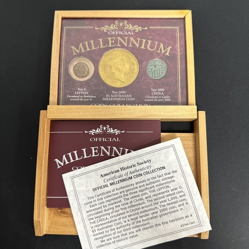 Official millennium coin - official,