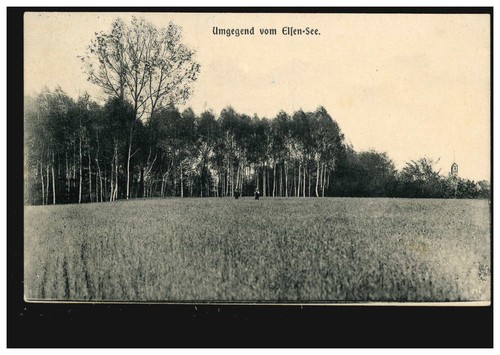 Postcard area lake - postcard,