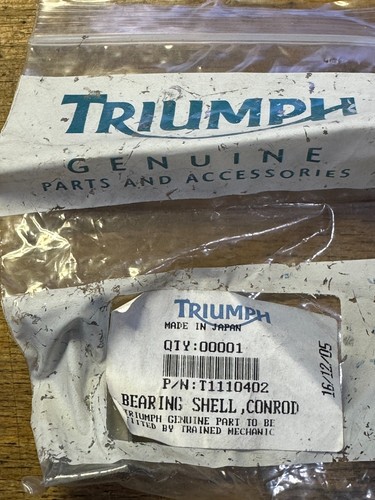 Triumph oem conrod - triumph,