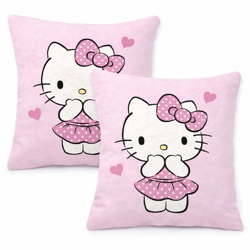 Hello kitty pillow covers - hello,