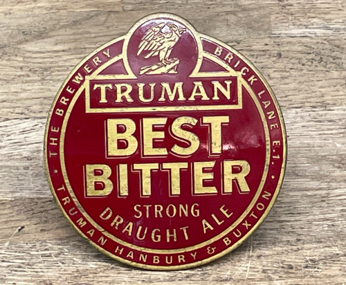 Truman best bitter - truman, brass