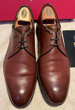 Men's Loake Dark Brown Leather