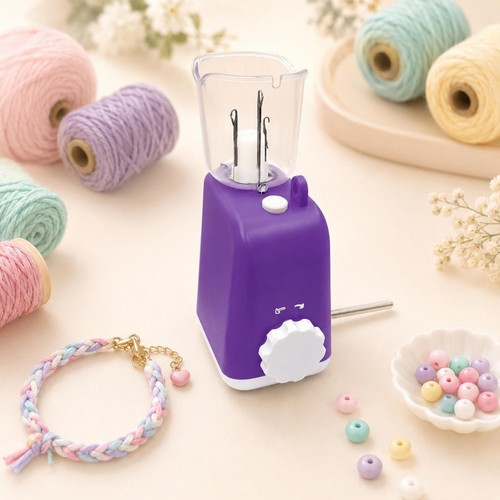 Electric rope knitting machine - electric,