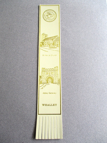 Leather bookmark whalley - leather,