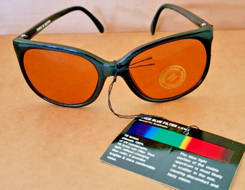 True blue vintage sunglasses - blue,
