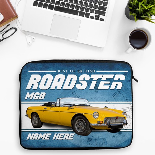 Mgb roadster tablet sleeve - roadster,