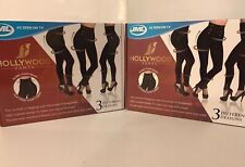 JML Hollywood Pants x3.Black Leggings.Slimming Shape Wear XS 6 SMALL 8 -RRP £60