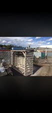 6 Ft Outdoor Log Storage Shed