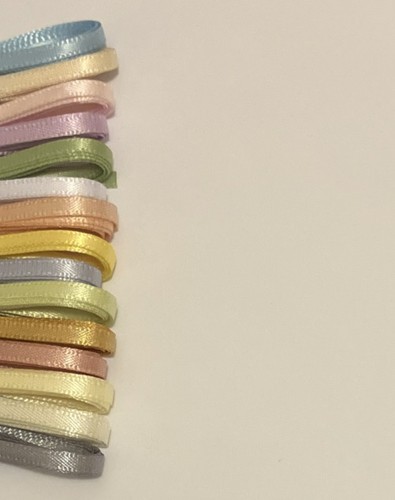 Satin double faced ribbon - faced,