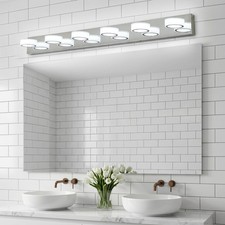 45'' Chrome Vanity Light 6