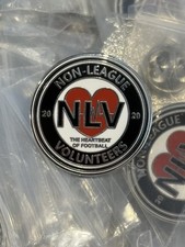 Non-League Volunteers pin