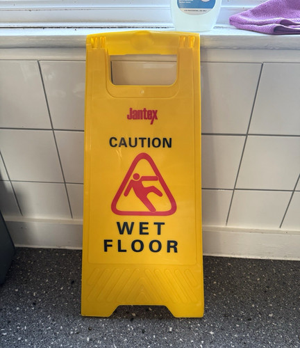 Jantex folding plastic warning - folding,