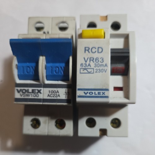 Volex vr63 type rcd with - volex, ac