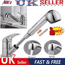 Chrome Combi Mixer Tap Pull