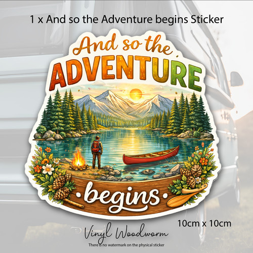 And the adventure begins - the,