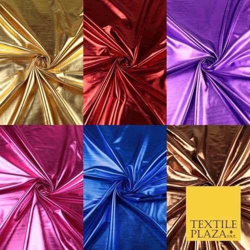 Premium metallic lycra fabric - metallic,