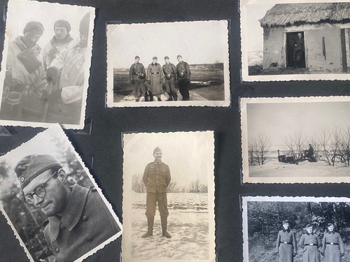 Ww2 photo album - album, kance
