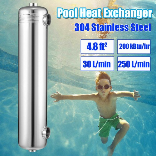 Pool heat exchanger - pool,