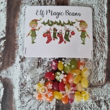 Elf Magic beans sweets christmas santa Gift Xmas Eve Box Joke Stocking Filler