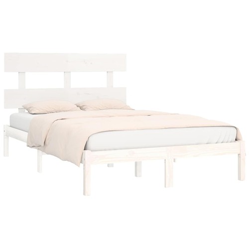 Solid wood bed frame bedroom - wood,
