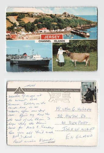Postcard jersey channel - postcard,