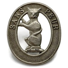Seaforth Highlanders Regiment 5th Battalion Sutherland & Caithness Collar Badge