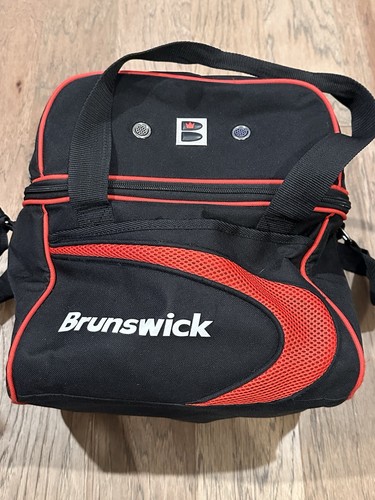 Brunswick bowling ball - ball, bag