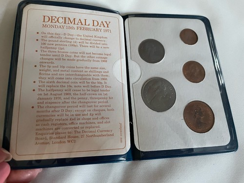 Britains first decimal coins - britains,