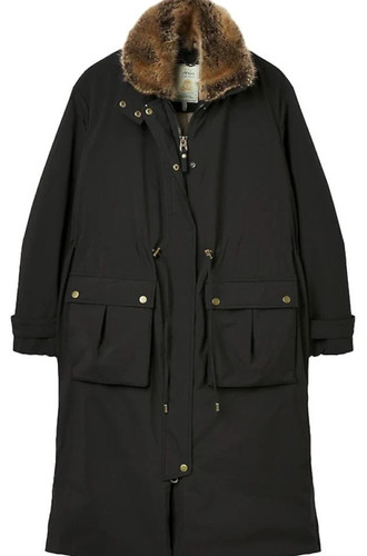 Joules wilcote black longline - joules,