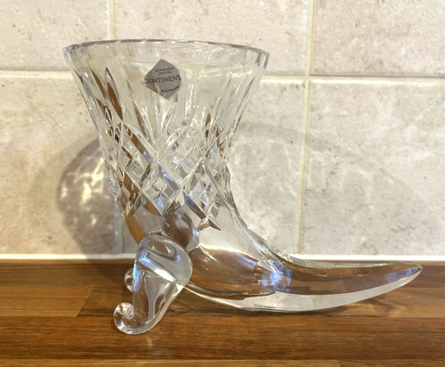 Edinburgh crystal horn - horn, of