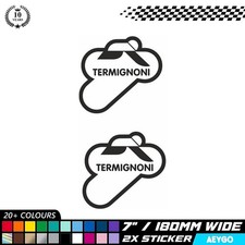 2x TERMIGNONI Vinyl Decal
