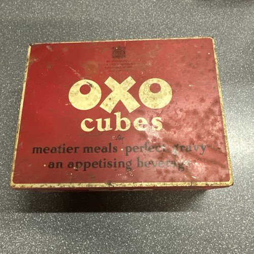 Vintage oxo cubes advertising - vintage,