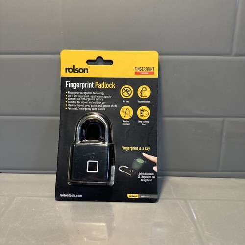 Rolson fingerprint lock - rolson,