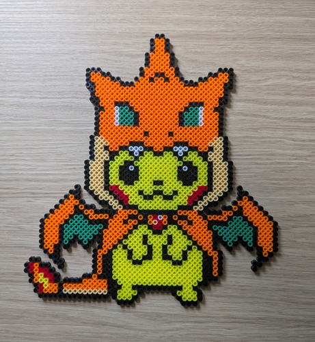 Handmade perler fused - perler, bead