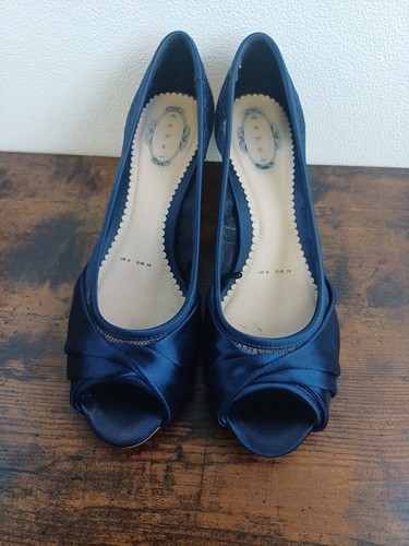 Ladies debut navy open - debut, toed