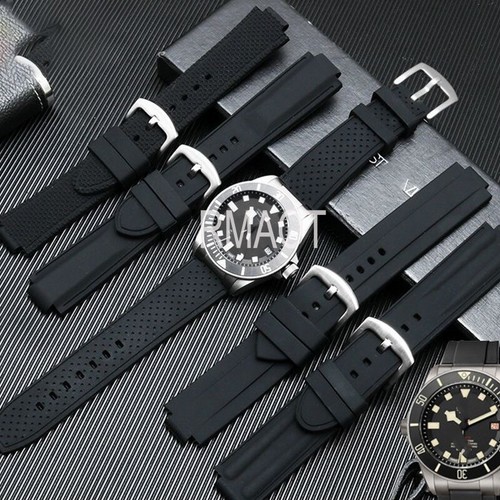 22mm silicone watch band strap - band,