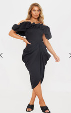 PLT Dress Size 6 New Black Off