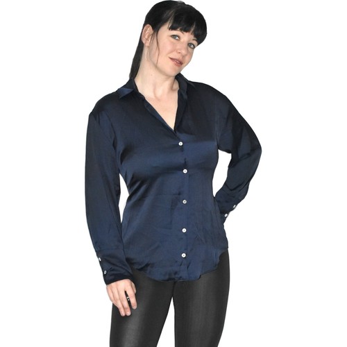 Zara soft shine satin blouse - zara,