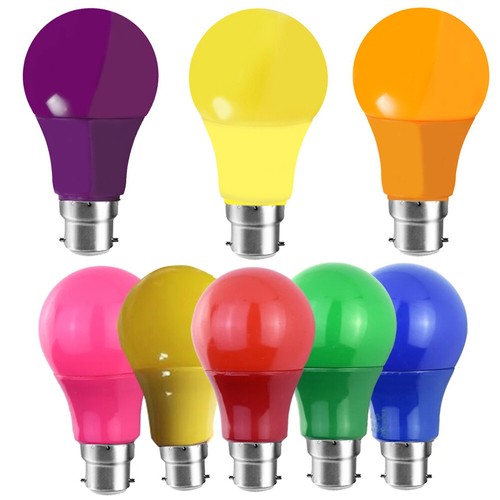 Multi color b22 led bulb - led,