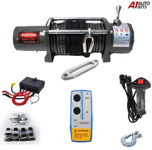Electric winch 6000lbs 7t - winch,