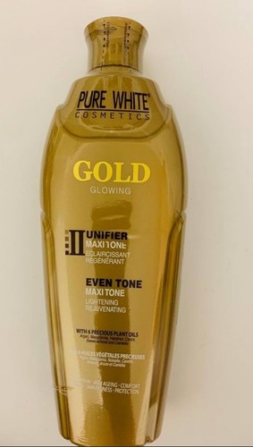 Pure white gold - pure, glowing