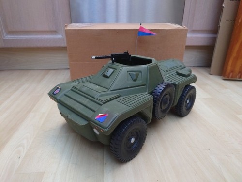 Vintage action man armoured - action,