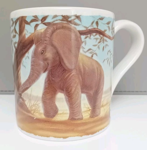 Tuskers elephants ceramic mug - ceramic,
