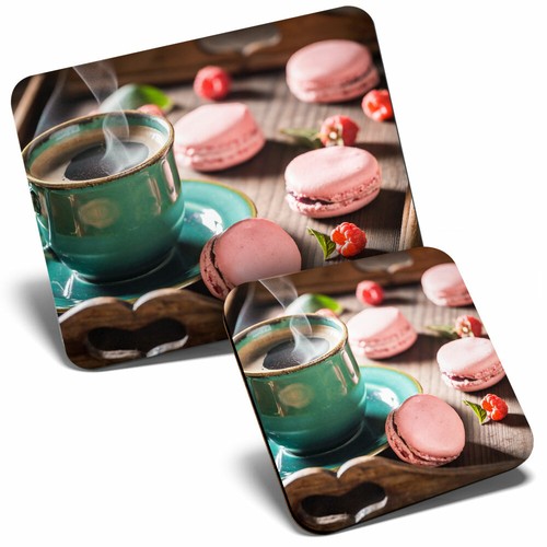 Mouse mat coaster - mouse, set